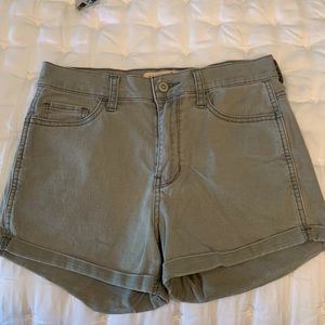 Hollister short short high rise shorts